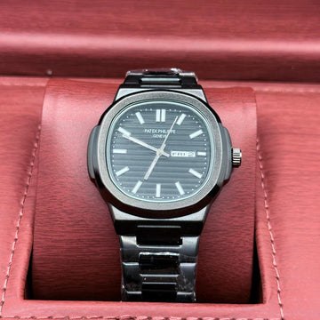 Patek Philippe Automatic – Black Case & Black Dial with Date