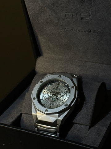 Hublot Diamond Cut Skeleton Watch
